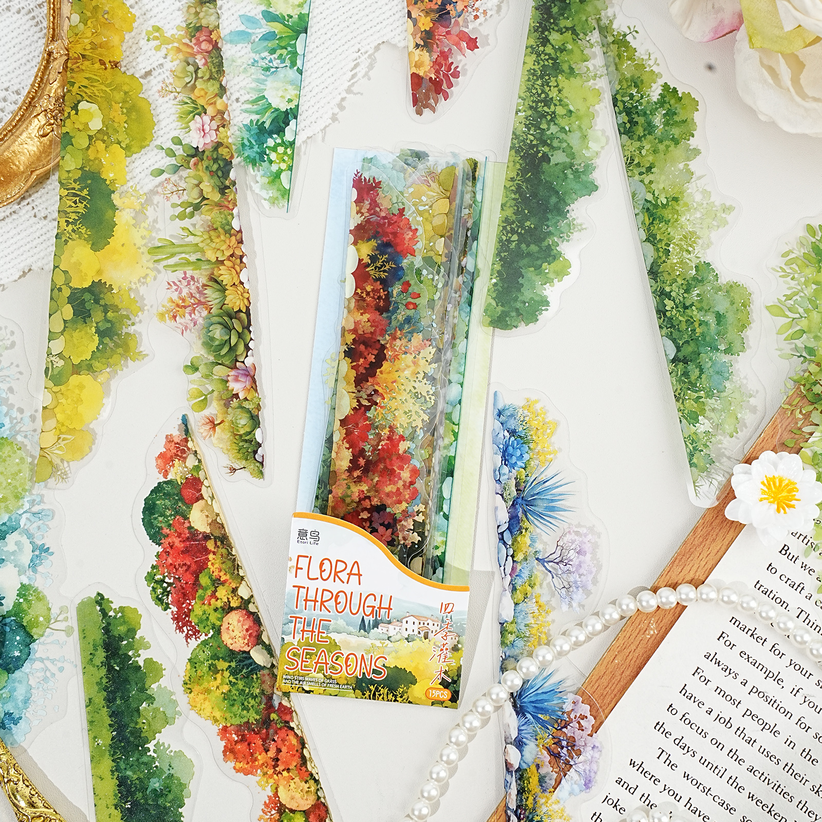 Etori Life 15Pcs Colorful Plan - đánh giá và giá Korean Lifestyle Aesthetic