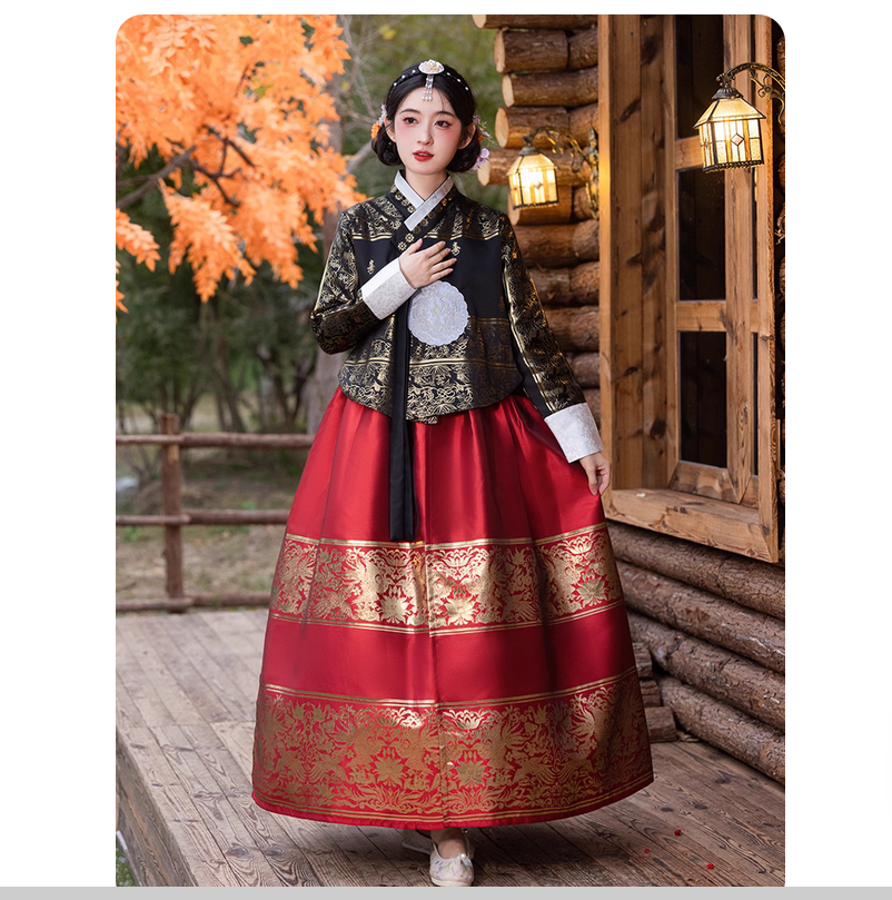 Ethnic style retro Hanbok temp - đánh giá và giá The Korean Lifestyle
