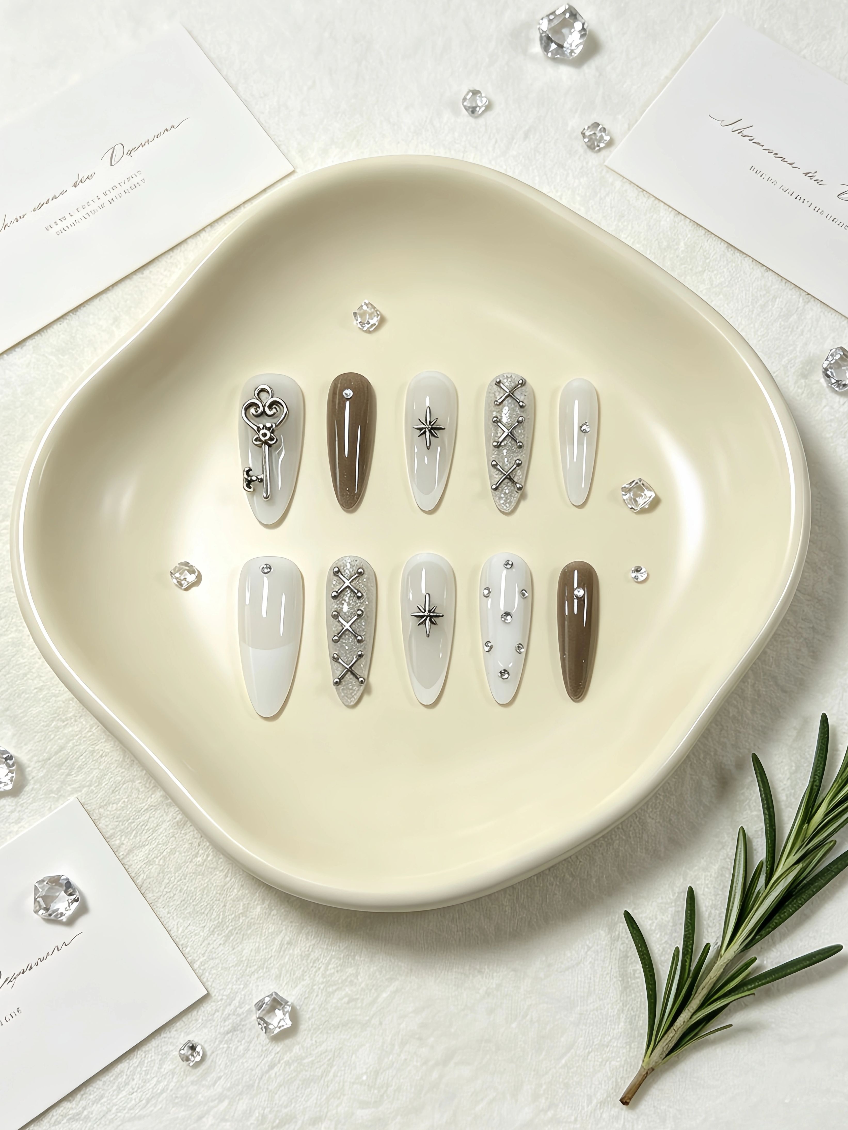 10 Long Waterdrop-Shaped Press - đánh giá và giá Korean Lifestyle Tips